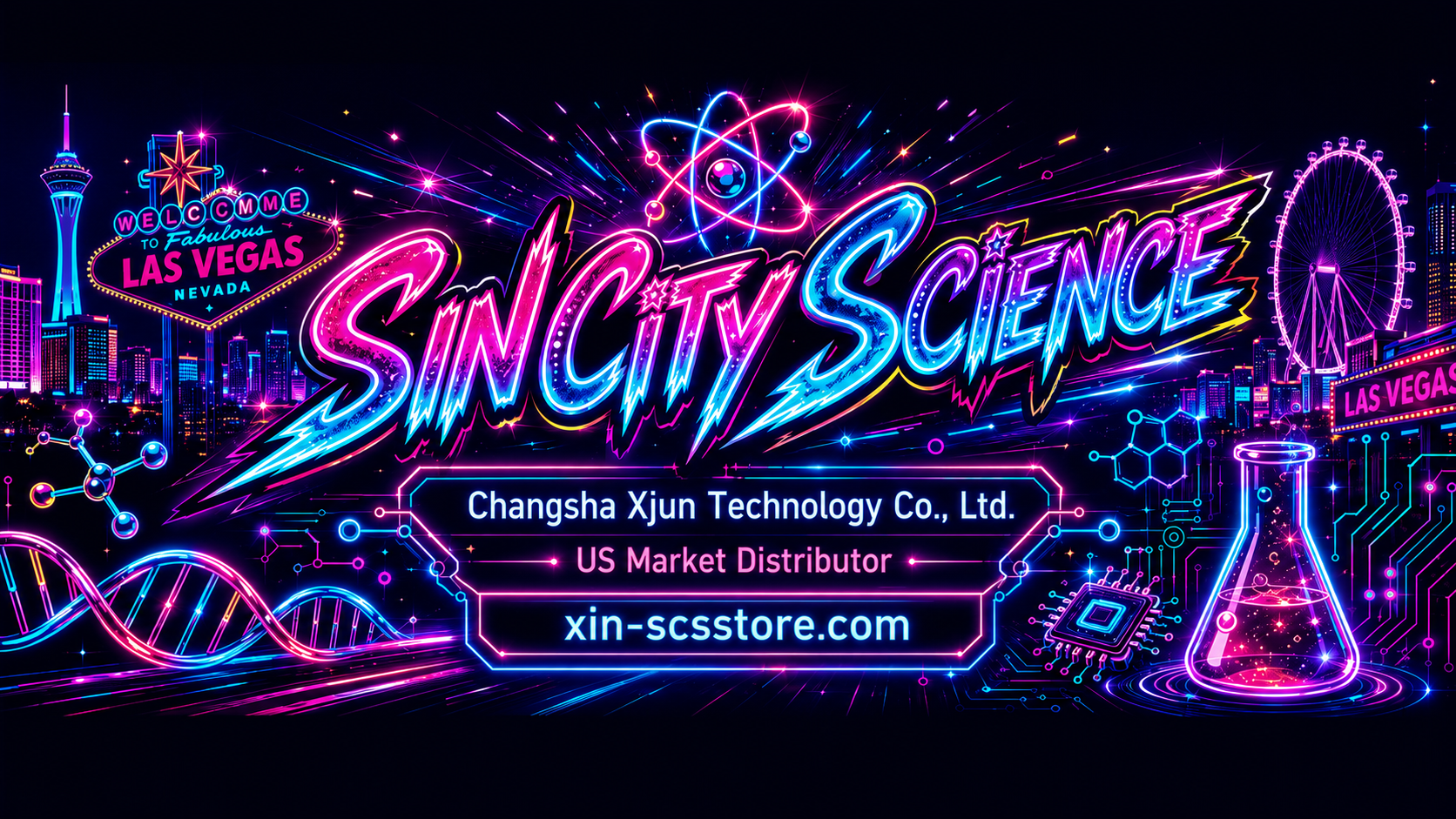 Sin City Science — Changsha Xjun Technology, US Market Distributor